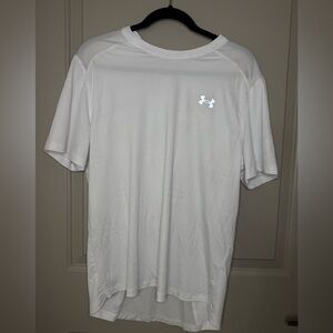 Under Armour Men's White Short Sleeve Tee
